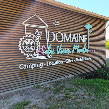 Mobil 2 Climatise- Domaine Du Vieux Moulin- 3 Etoiles Campingplatz Saint-Julien-en-Born