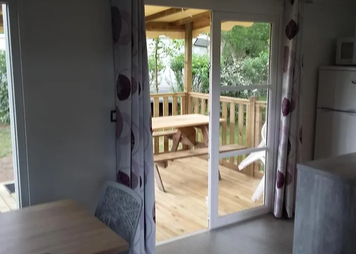 Mobil Home 2 Chambres Climatise- Domaine Du Vieux Moulin- Camping 3 Etoiles *